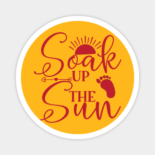 Soak Up The Sun Magnet